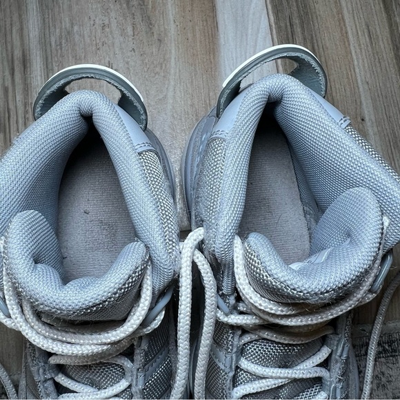 Nike Air Jordan Wolf Grey White Cool Grey Youth Size 2Y Sneakers - Picture 12 of 12